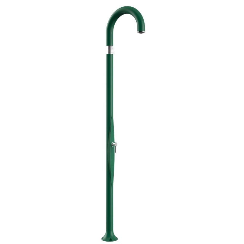 Doccia Tradizionale In Polietilene Funny Yin Con Miscelatore Colore Verde Scuro Cv-T105/6016