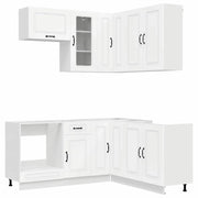 Unità Cucina KALMAR 8 pcs Bianco Legno ingegnerizzato 3438371