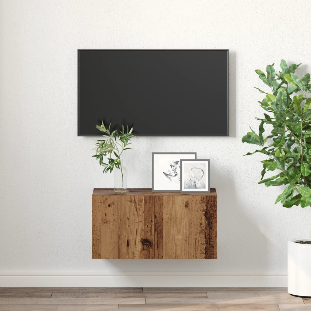 Mobile TV Legno Invecchiato Truciolare Medio Mobile TV