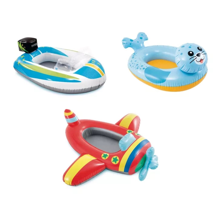 CANOTTO GONFIABILE BABY ASSORTITO  36 ANNI  peso kg.1,41 (59380)    INTEX