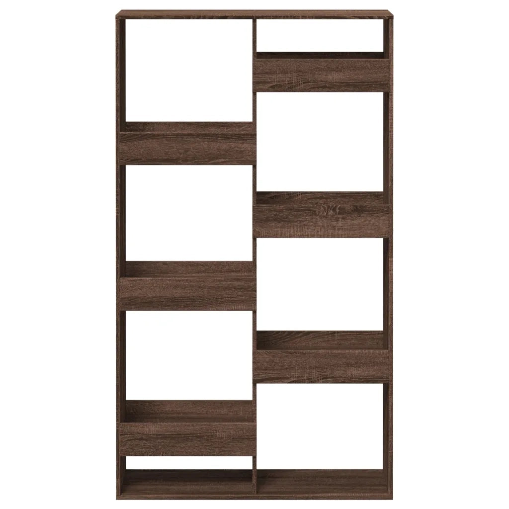 Libreria Rovere Marrone 100x33x175 cm in Legno Multistrato 3309408