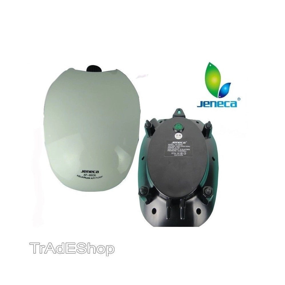 Trade Shop - Pompa Aria Areatore Aeratore Per Da Acquario Pesci 6,6 L/m Esterna 3.5 W Ap-8804 -