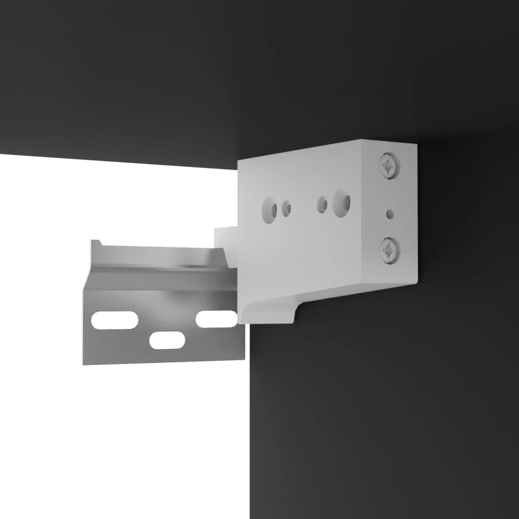 Scarpiere mobiletto portascarpe mobile per ingresso corridoio soggiorno set da 2 31,5 x 35 x 70 cm legno ingegnerizzato nero 02_0022134