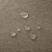 Tappeto per tavolo in stile minimalista con effetto lotus, 120 cm di diametro, idrorepellente e lavabile, vasca per tavolo rotonda