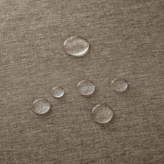 Tappeto per tavolo in stile minimalista con effetto lotus, 120 cm di diametro, idrorepellente e lavabile, vasca per tavolo rotonda