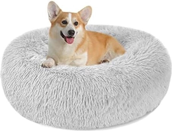 Cuscino per Gatti e Cane in Plush - Cuscino di Piuma con Fondoscala Antiscivolo - Lavabile
