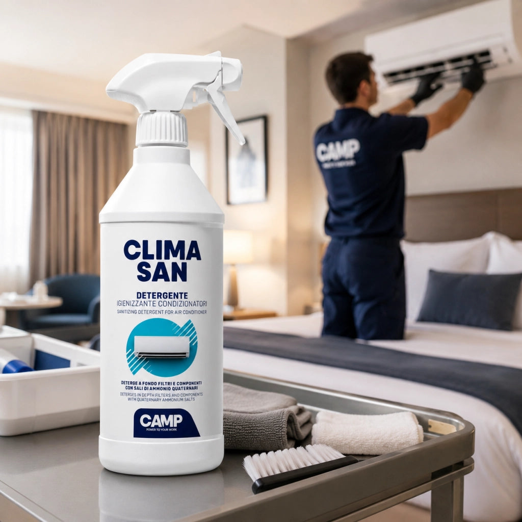 Camp climasan detergente per filtri e componenti climatizzatori 750 ml 3 pezzi
