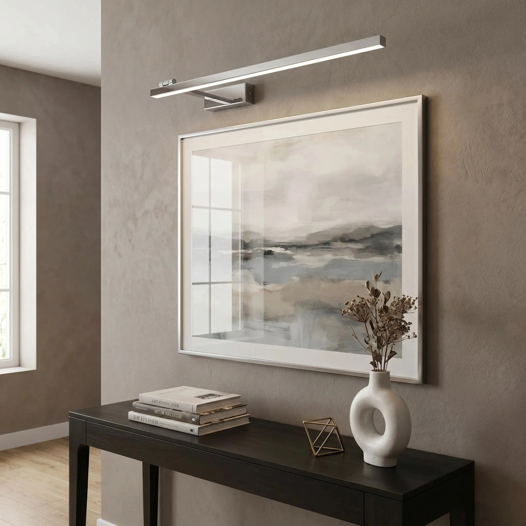 Applique Da Bagno Led Swe030-1w 80cm Chrome