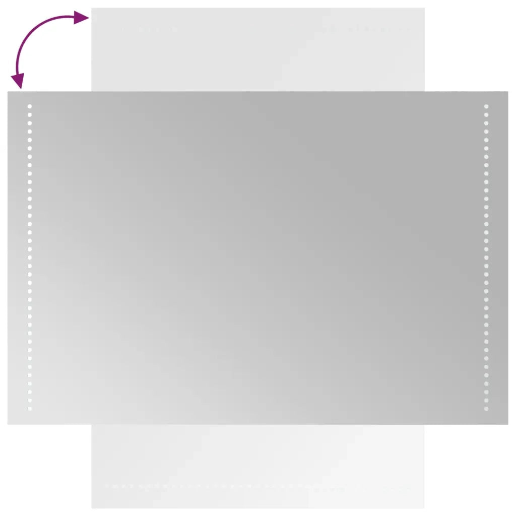 Specchio da Bagno con Luci LED 60x90 cm cod mxl 67520