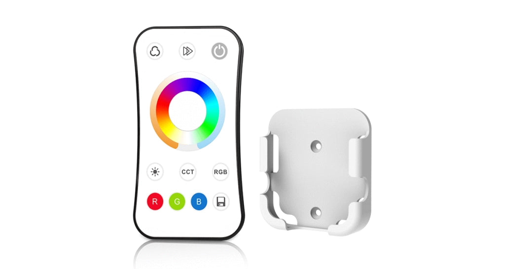 Centralina Controller con Telecomando RGB + CCT LED 12-24v V5-M+R17