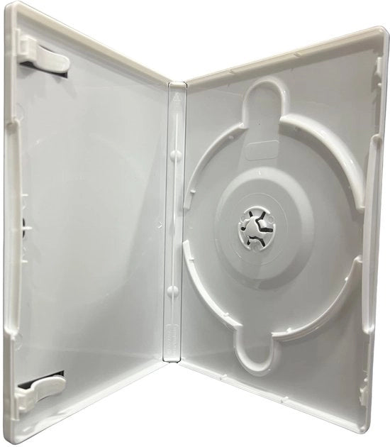 Cassa singola per DVD 25 pezzi - Copricassette per DVD/Blu Ray/CD - Resistenti allo shock - Realizzate in polipropilene riciclabile - Alta protezione - Adatte per libretti fino a 3mm