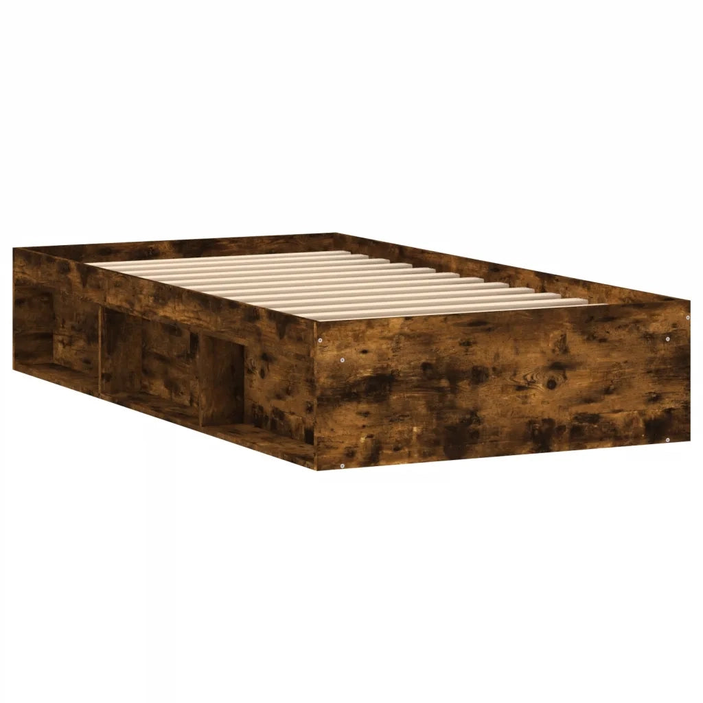 Giroletto-Struttura Letto Rovere Fumo 100x200 cm