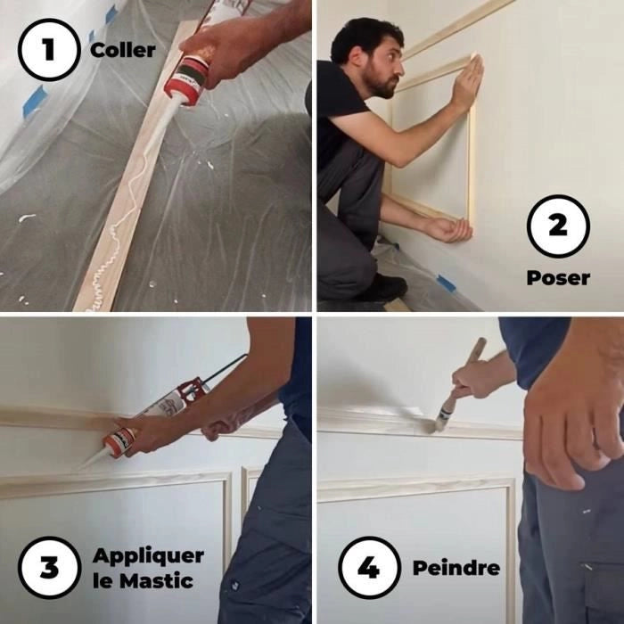 Cornice sagomata - NORDLINGER PRO - 20 x 60 cm - 42 x 14 mm - FSC 100%