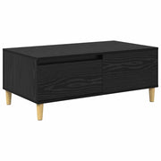 Tavolino da salotto | Tavolino da caff¨¨ | Tavolino da Soggiorno con cassetto Rovere Nero 90 x 50 x 35 cm