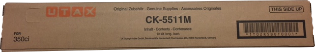 ORIGINAL Utax toner magenta CK-5511M 1T02R5BUT0 ~12000 Seiten