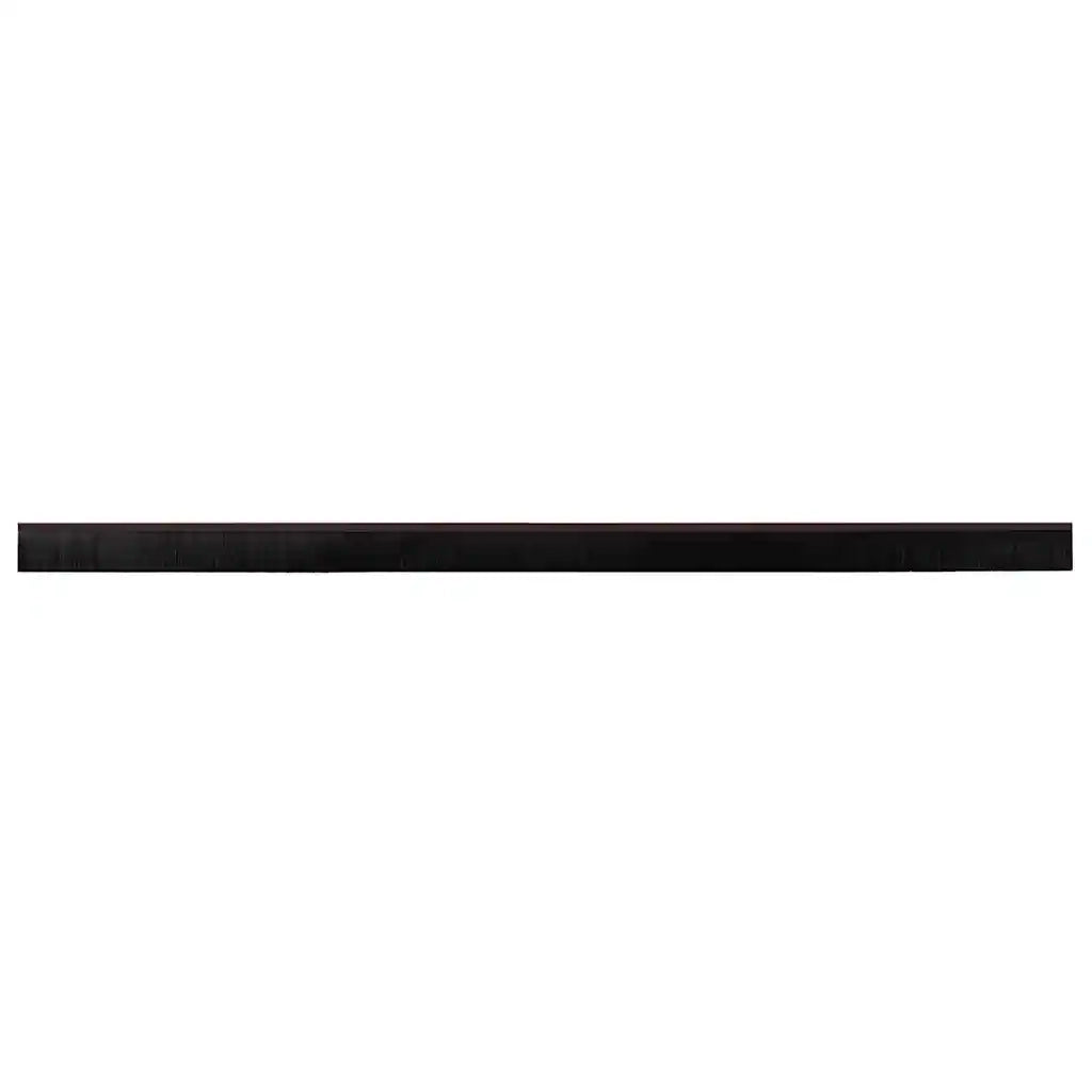 Spazzole per porte a vite 12 pcs Marrone 100 cm