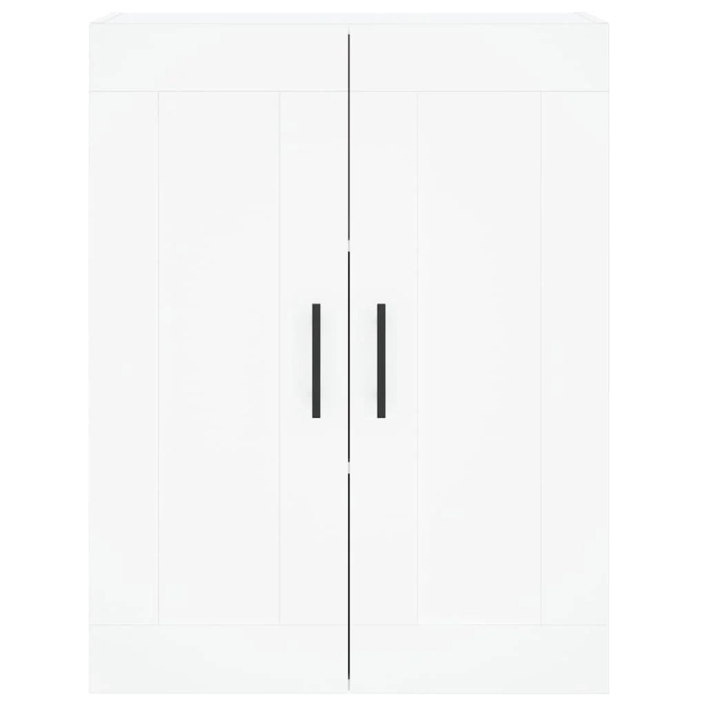 Buffet credenza cassettiera mobiletto mobile contenitore organizer cucina soggiorno salotto alto 69,5 x 34 x 180 cm legno ingegnerizzato bianco 02_0032707