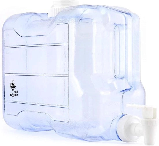 Dispensatore di acqua portatile 5,5L - rubinetto - serbatoio d'acqua - frigorifero portatile - campeggio - campeggiare - pulire le mani - bere - dispensatore di bevande