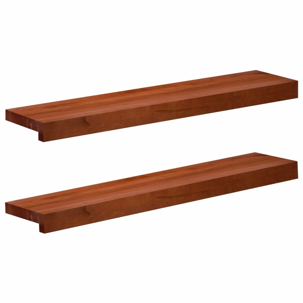 Soglie per finestre 2 pz Marrone 80x 15 x 2 cm 42048248