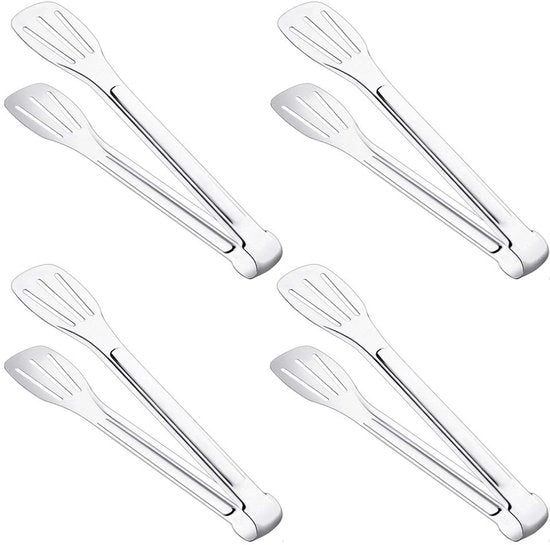 Tavolo da Cucina in Acciaio Inossidabile - 4 Pezzi - 23 cm - Argento