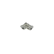 10 Pezzi Connettore Trasparente Invisibile 8mm 2 PIN Angolare 90° per Strisce LED