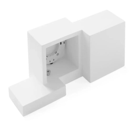 SIDE SMALL 2 luci applique a parete UP/DOWN attacco GX53 bianca in gesso