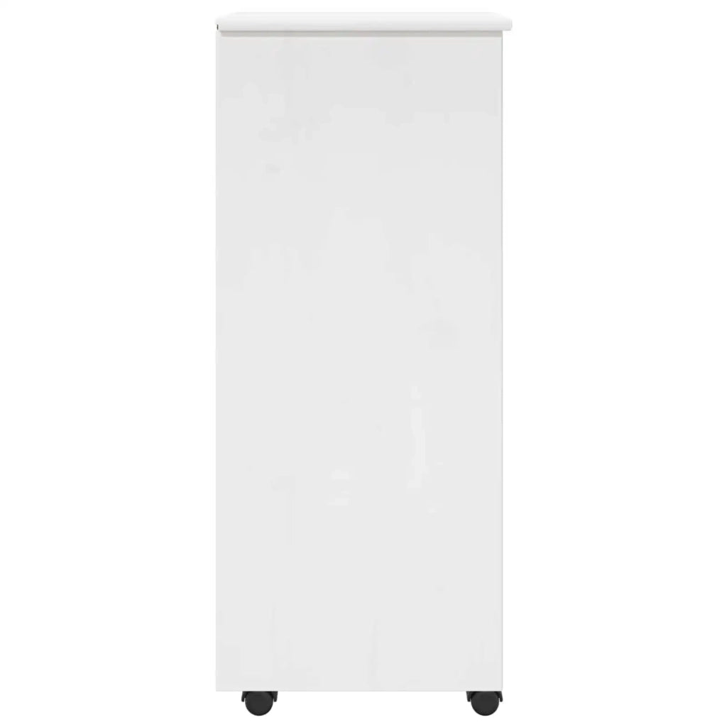 Mobile con Ruote con ruota Bianco 34 x 39 x 93,5 cm