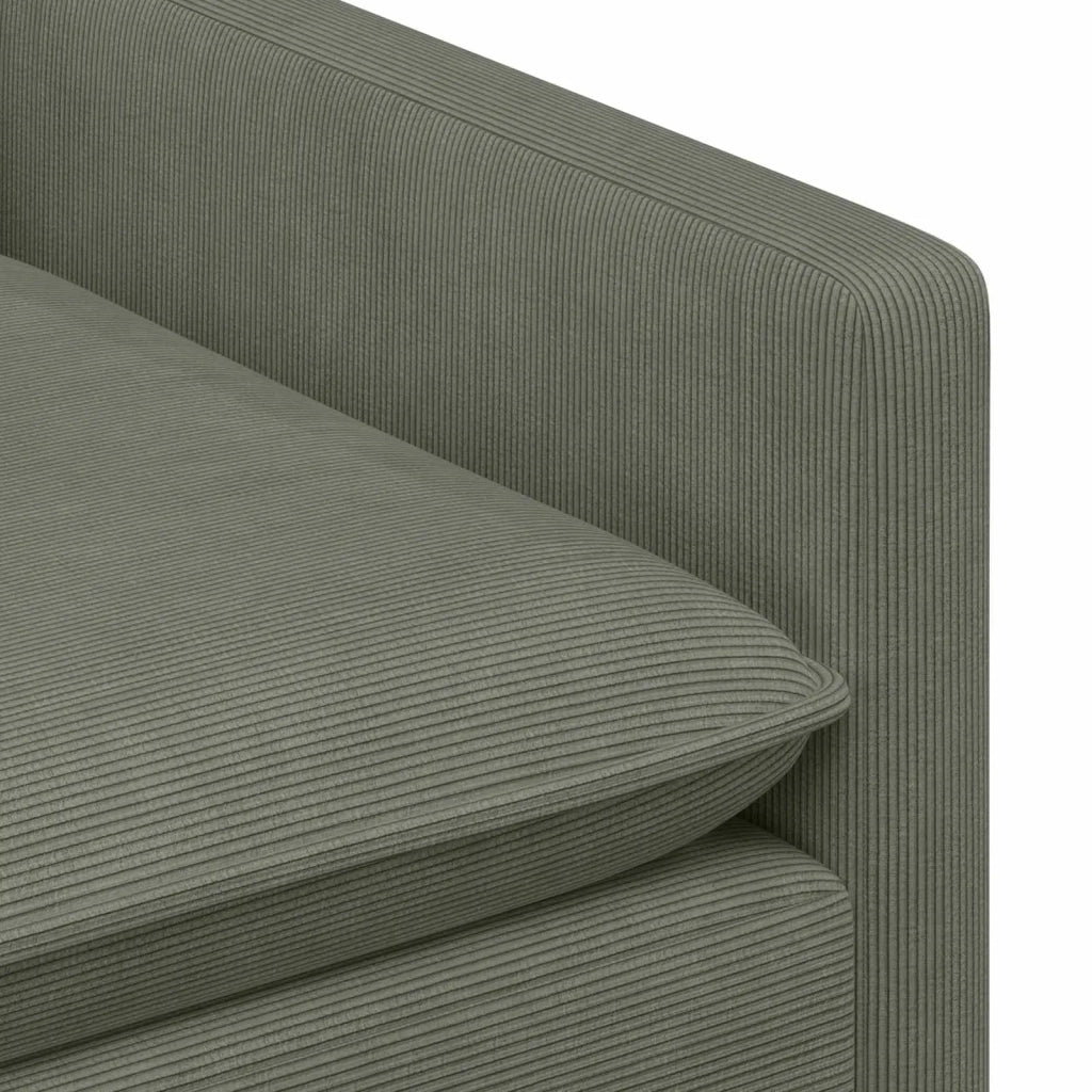 Set di divani 2 pcs Grigio Chiaro Tessuto 3417041