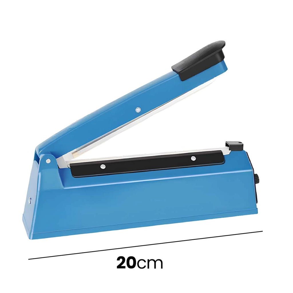 Sigillatura Ermetica di Sacchetti 20cm a Impulso con Otto Livelli Blu Avizar