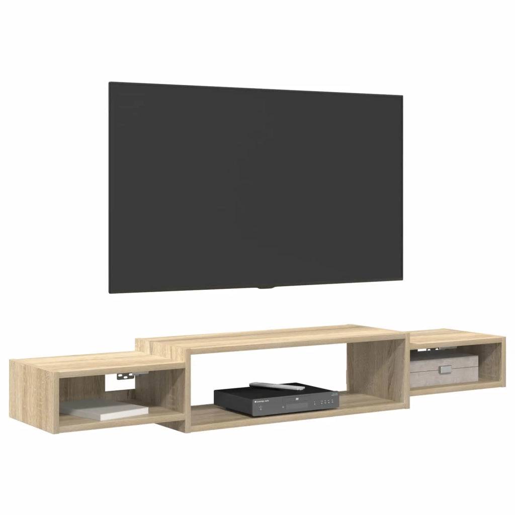 Mobile TV da Parete A parete Rovere Sonoma 140 x 28 x 21 cm