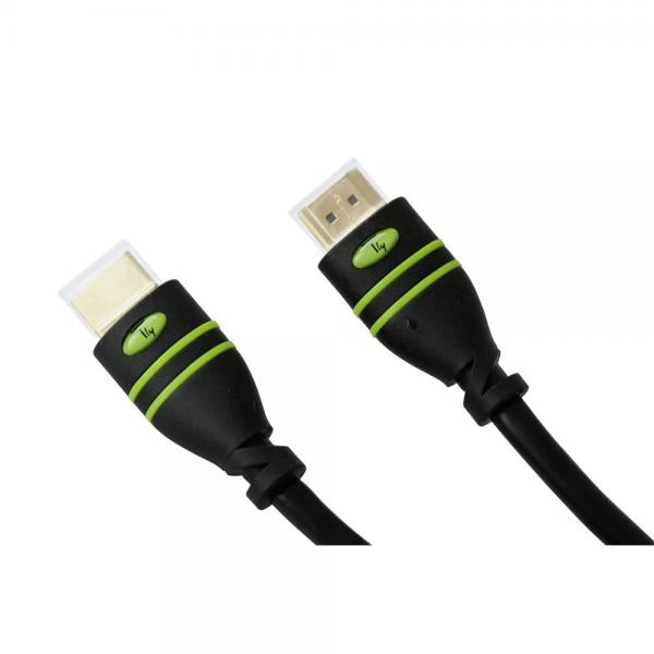 Cavo HDMI High Speed con Ethernet A/A M/M 4K 25m Nero