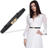 Tailleurie per donne in pelle autentica - 18 mm di larghezza - Modello sottile