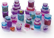 Bacchette per conservazione alimentare click-it 72 pz - viola/rosa/turchese