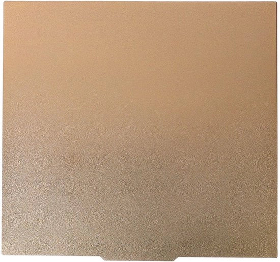 Piattaforma per Stampante 3D in Plastica PEI, 500 x 500 mm, con Base Magnetica e Piattaforma Flessibile