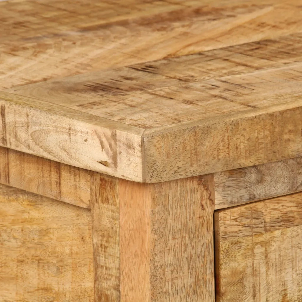Tavolino da Salotto 90x45x35 cm in Legno Massello di Mango 247326