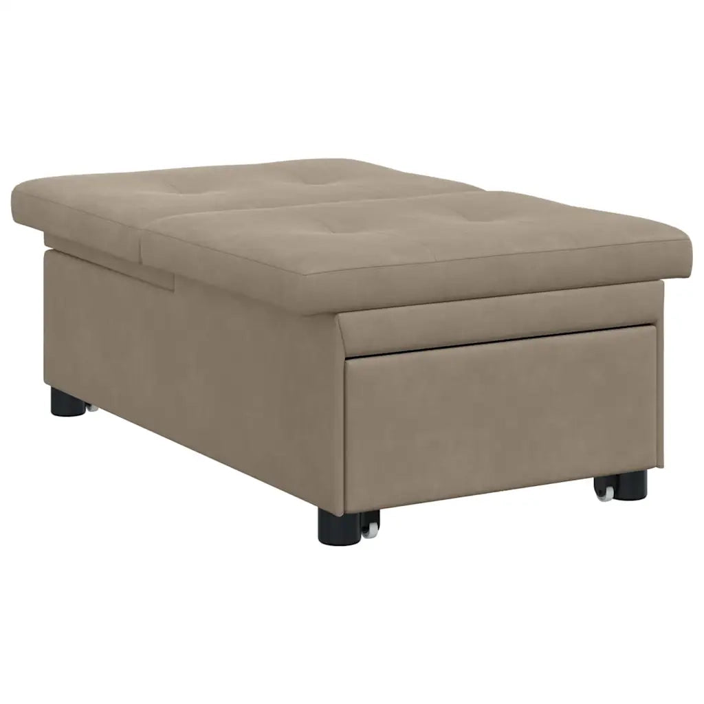 Divano Letto Estraibile Talpa 194 x 67 x 82 cm Microfibra 42008607