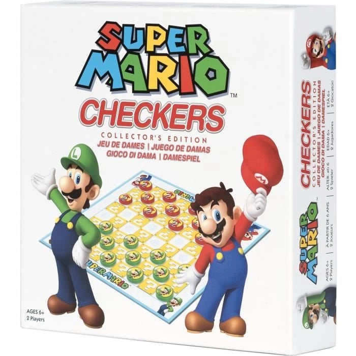 Super Mario Checkers - Gioco da tavolo - GOLIATH - Dai 6 anni in su