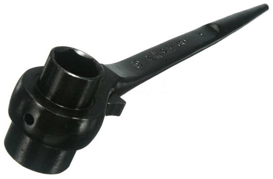 Chiave a doppia punta 19x24mm - Acciaio di carbonio - Alta durezza - Resistente agli urti - Tempra rapida - Chiave a stella