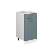 Vicco Mobiletto base per cucina Grigio-blu 40 cm senza piano di lavoro