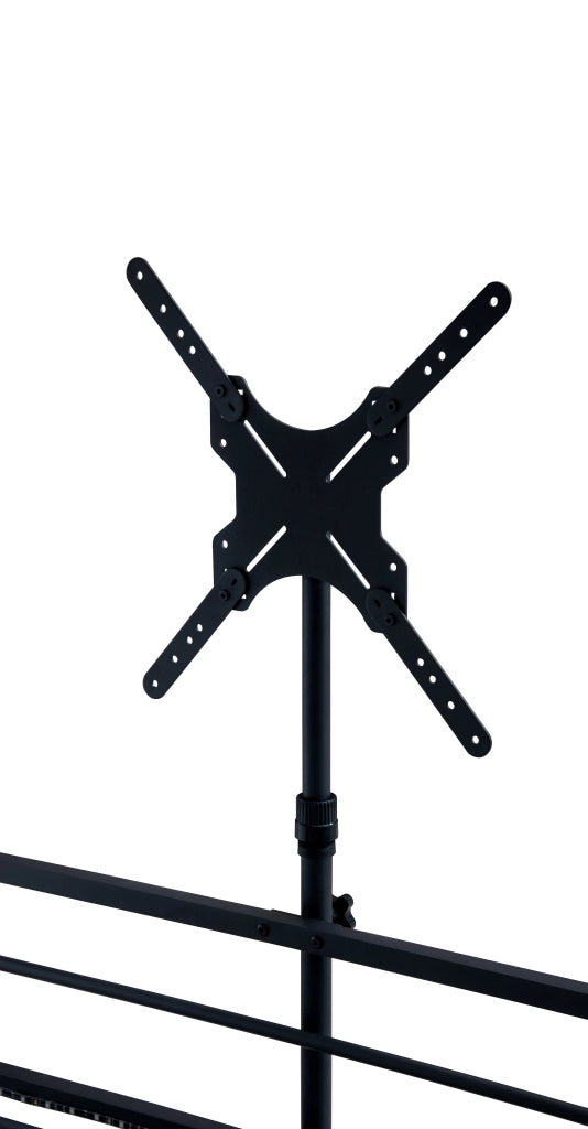 Letto Gaming Nero - Zephmum- Regolabile, LED, cestini sottosletto 206cm