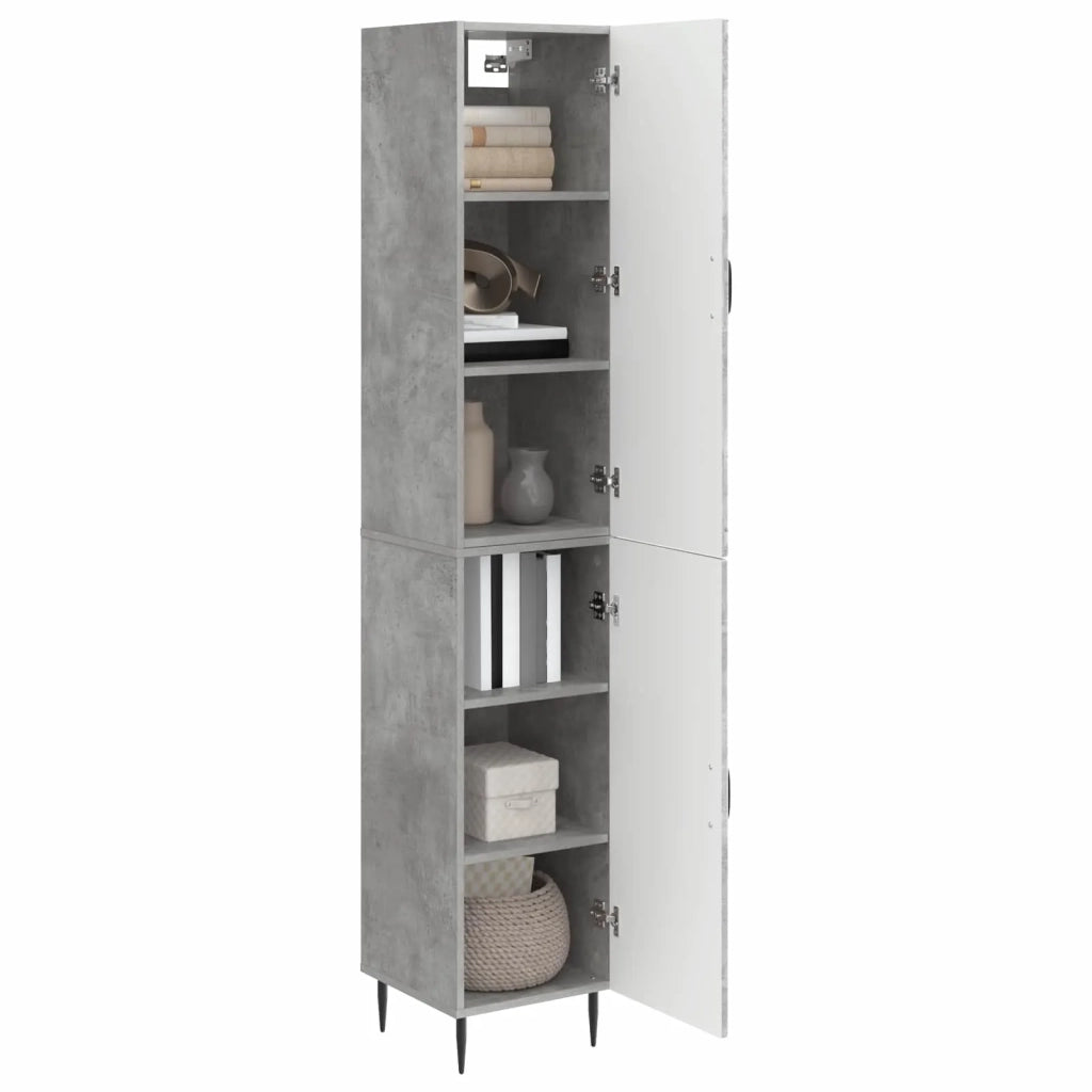 Set di armadi 2 pcs Grigio Cemento 33 x 34,5 x 89,5 cm 3416631