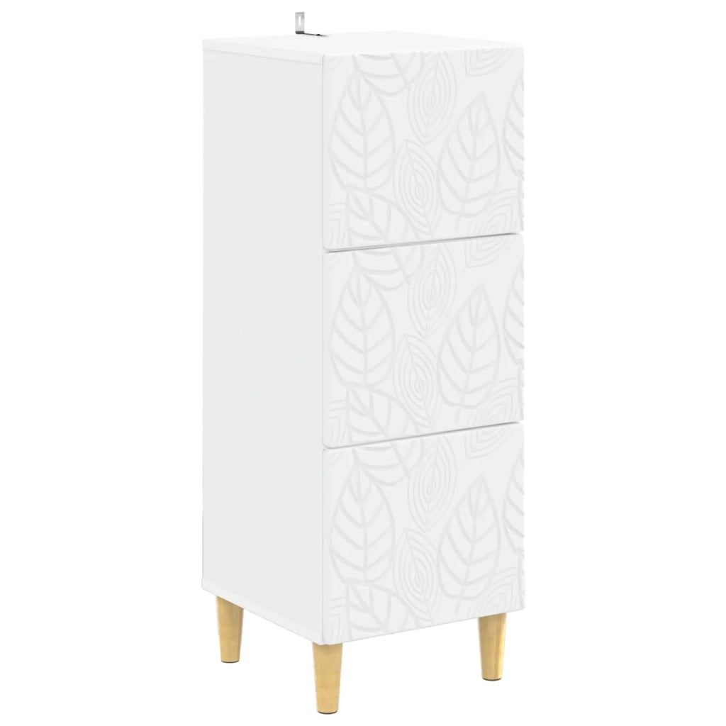Mobile con Cassetti Bianco 33 x 34,5 x 90 cm 895075