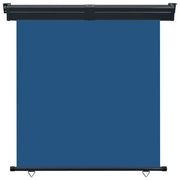 Tendalino Laterale per Balcone-Tenda da Sole Laterale per Patio 175x250 cm Blu