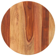 Piano Tavolo in Legno Massello di Acacia Rotondo 15-16 mm 50 cm 285968