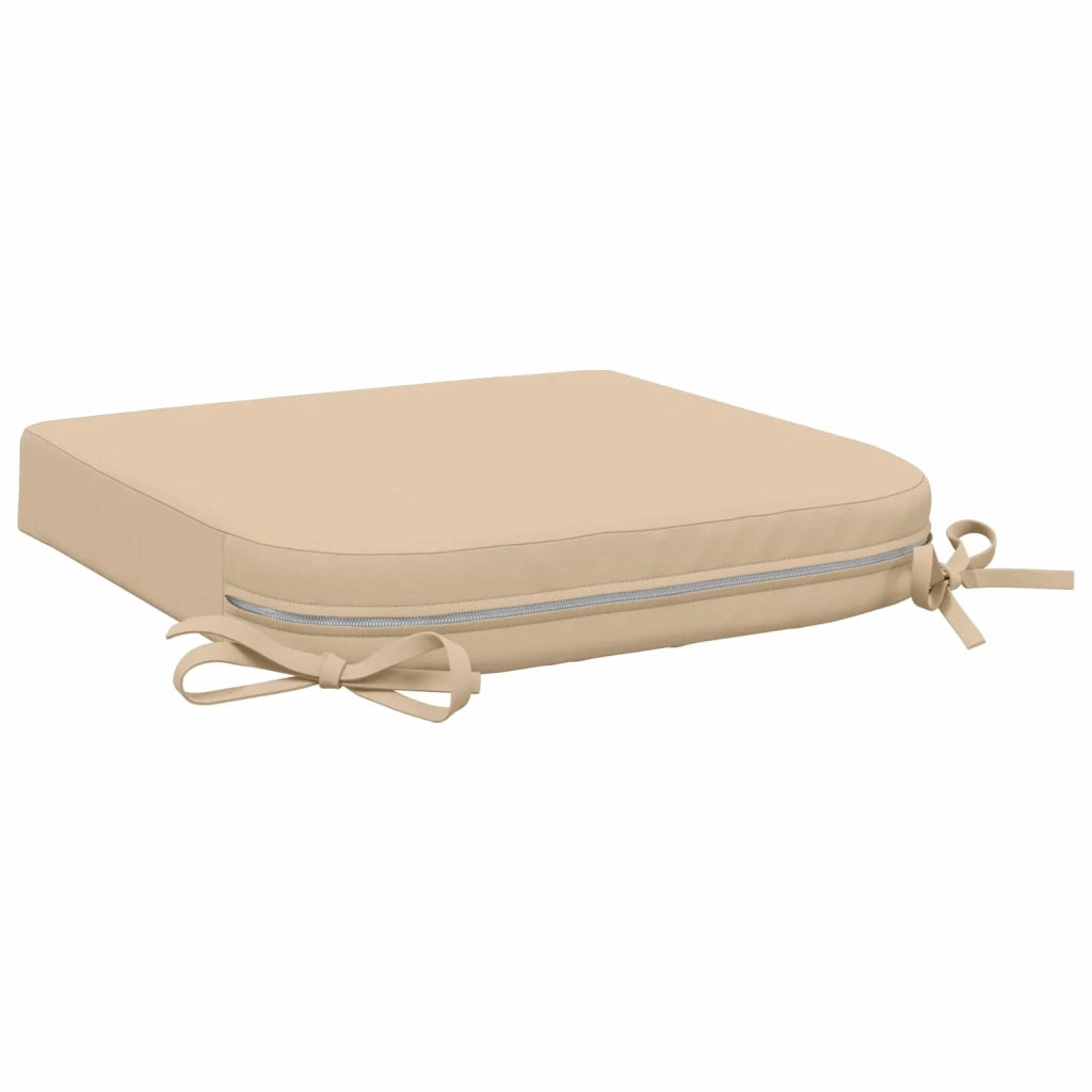 Cuscini per sedile a 4 pezzi SOEST 4 pcs 100% Poliestere Crema 945188