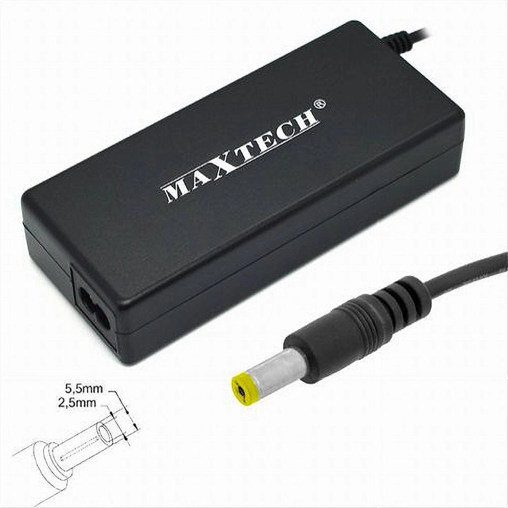 Trade Shop - Caricabatteria Notebook Pc Alimentatore Per Asus 19v 3,16a 60w Maxtech Pc-ca004 -