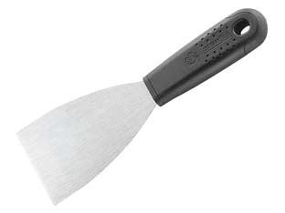SPATOLE TIPO SIRIANA MANICO IN PLASTICA PER STUCCATORI- - mm.120 - 54035 - 4 pezzi AUSONIA