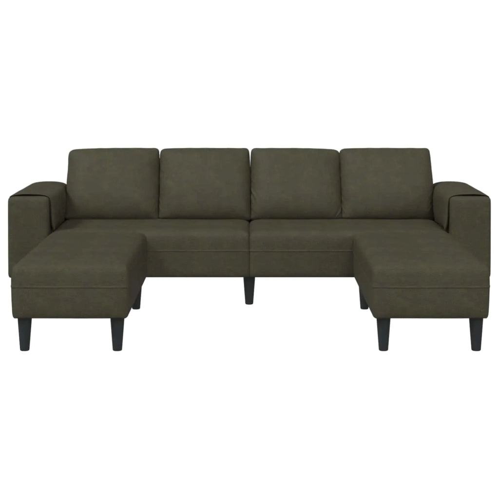 Divano per Soggiorno 3 pcs Verde militare 3335142