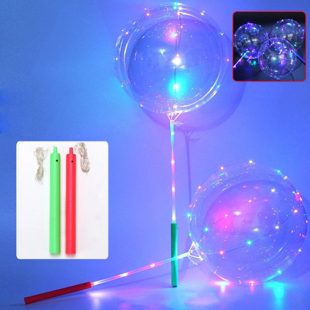 Trade Shop - Palloncino Palla Ballon Con Illuminazione A Led Per Evento Matrimonio Compleanno -