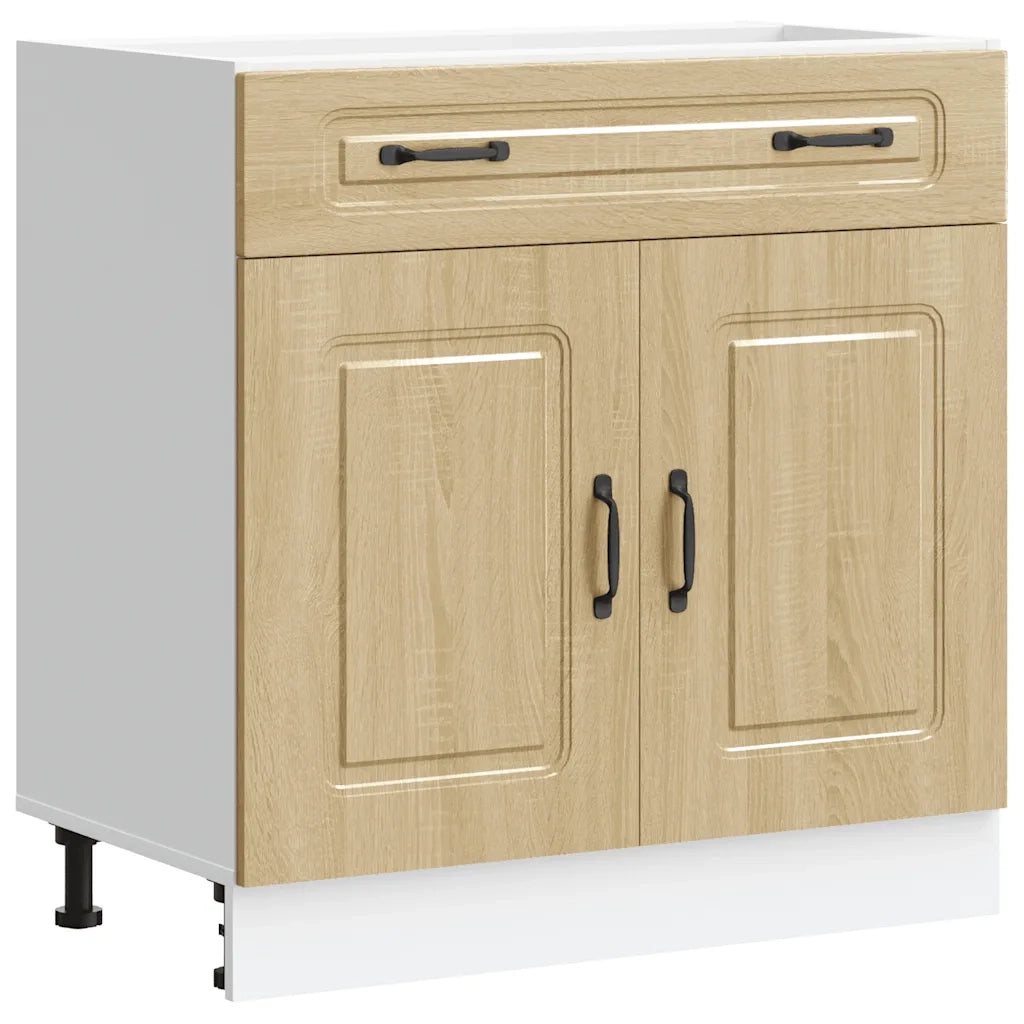Base da Cucina Kalmar Rovere Sonoma in Legno Multistrato